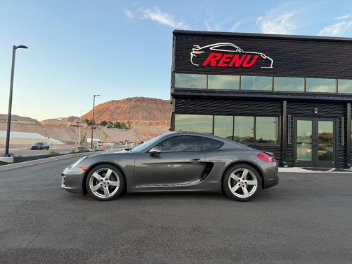 Grey 2014 Porsche Cayman Cayman
