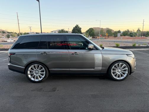 Silver 2019 Land Rover Range Rover 5.0L V8 Supercharged
