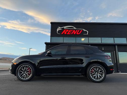 Black 2017 Porsche Macan Macan Turbo