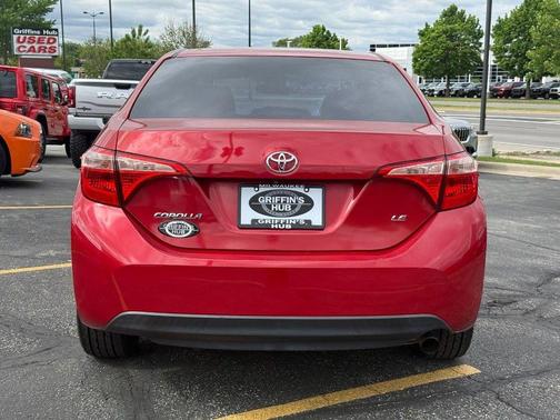 Barcelona Red Metallic 2018 Toyota Corolla LE
