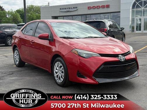 Barcelona Red Metallic 2018 Toyota Corolla LE