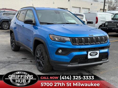 Hydro Blue Pearlcoat 2026 Jeep Compass Latitude