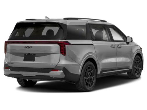 Ivory Silver 2025 Kia Carnival Hybrid SX