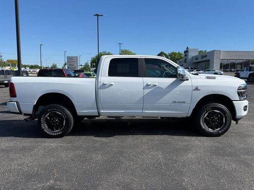 Bright White Clearcoat 2026 RAM 2500 Laramie Crew Cab 4x4 6'4' Box