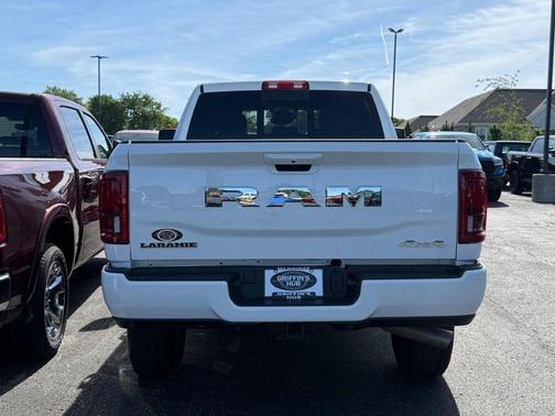 Bright White Clearcoat 2026 RAM 2500 Laramie Crew Cab 4x4 6'4' Box