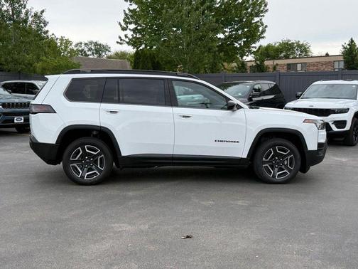 Bright White Clearcoat 2026 Jeep Cherokee Limited