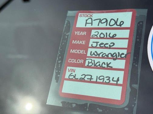 2016 Jeep Wrangler Sahara