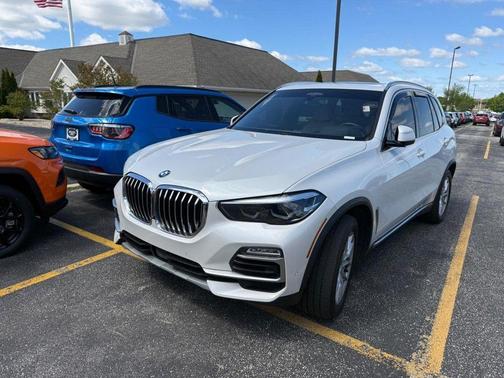 Mineral White Metallic 2021 BMW X5 xDrive40i