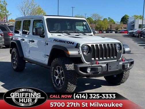 Bright White Clearcoat 2023 Jeep Wrangler Rubicon
