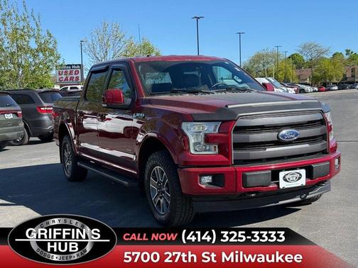 RUBY RED METALLIC TINTED CC 2017 Ford F-150 Lariat
