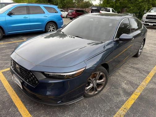 Canyon River Blue Metallic 2024 Honda Accord EX