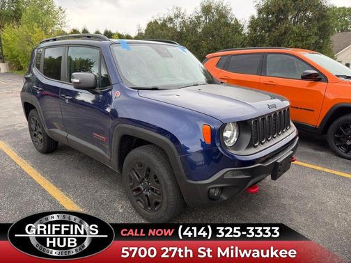 Jetset Blue 2018 Jeep Renegade Trailhawk