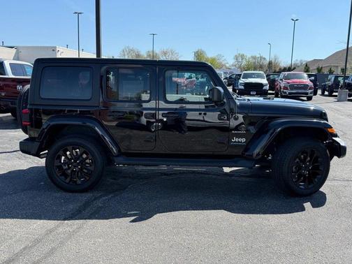 Black Clearcoat 2023 Jeep Wrangler 4xe Sahara