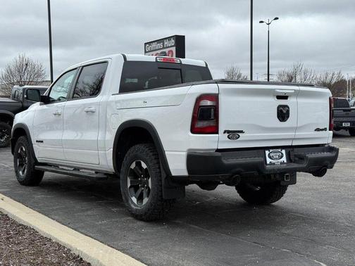 Bright White Clearcoat 2021 RAM 1500 Rebel