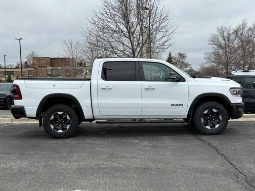 Bright White Clearcoat 2021 RAM 1500 Rebel