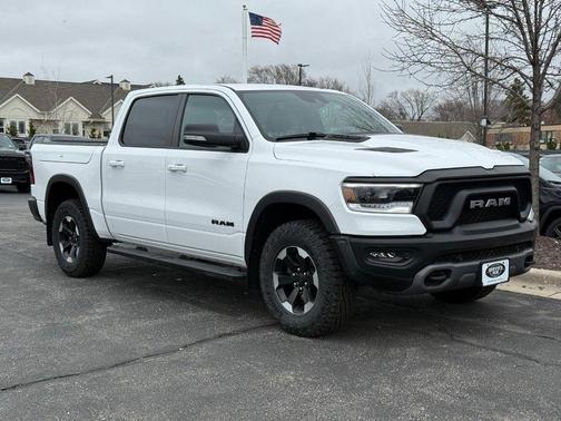 Bright White Clearcoat 2021 RAM 1500 Rebel