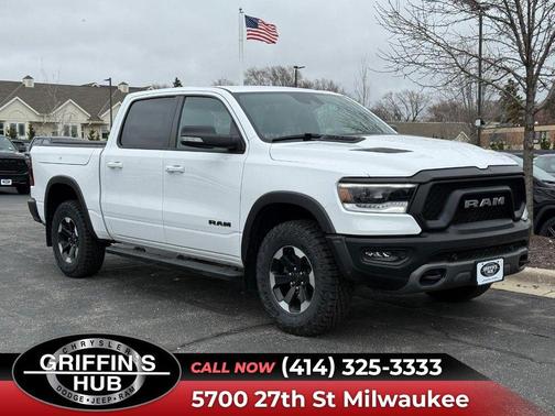 Bright White Clearcoat 2021 RAM 1500 Rebel
