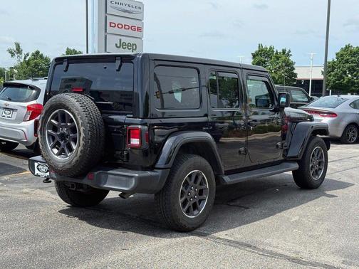 Black 2021 Jeep Wrangler Unlimited Sahara