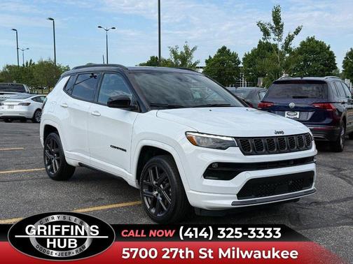 Bright White Clearcoat 2025 Jeep Compass Limited