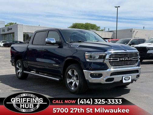 Patriot Blue Pearlcoat 2024 RAM 1500 Laramie