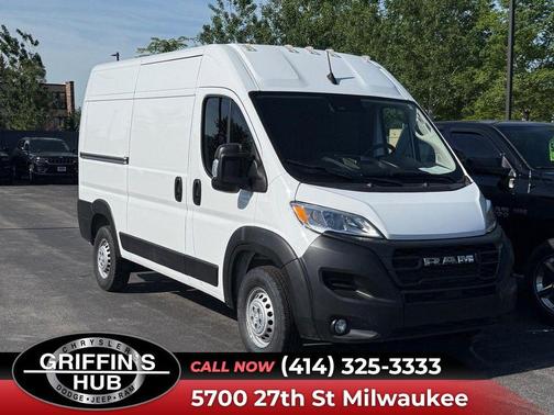 Bright White Clearcoat 2024 RAM ProMaster 2500 Tradesman