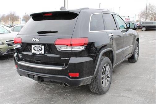 Diamond Black Crystal Pearlcoat 2020 Jeep Grand Cherokee Limited