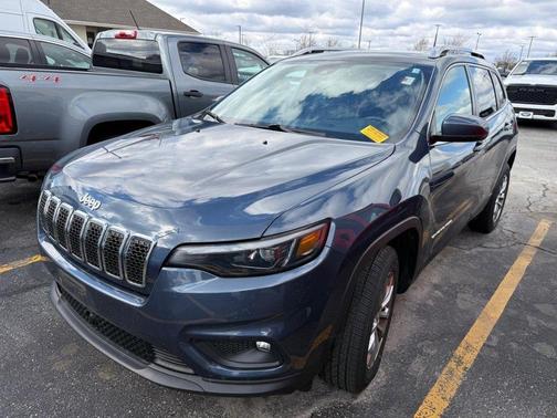 Slate Blue Pearlcoat 2021 Jeep Cherokee Latitude Lux