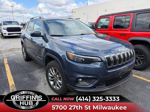 Slate Blue Pearlcoat 2021 Jeep Cherokee Latitude Lux
