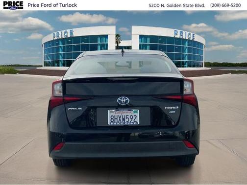 Midnight Black Metallic 2019 Toyota Prius L
