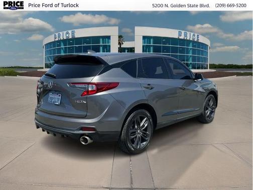 Liquid Carbon Metallic 2022 Acura RDX A-SPEC