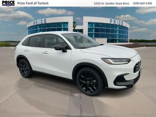 Platinum White Pearl 2023 Honda HR-V SPORT