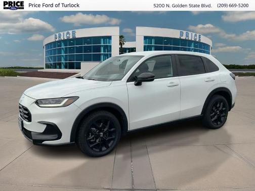 Platinum White Pearl 2023 Honda HR-V SPORT