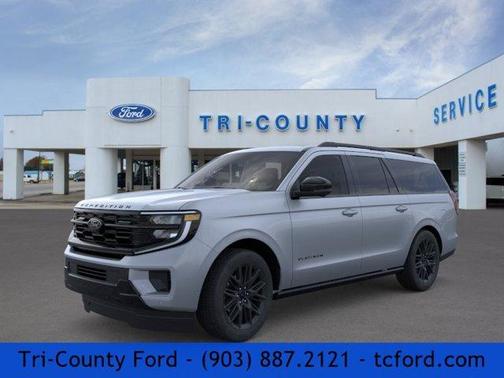 Glacier Gray Metallic 2026 Ford Expedition Max Platinum