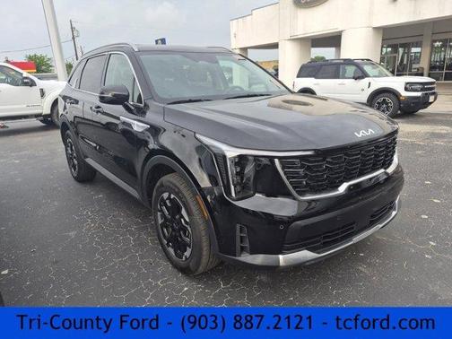 Ebony Black 2024 Kia Sorento S