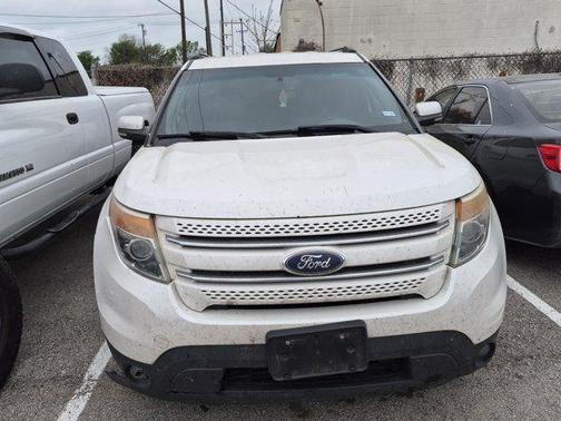 White Platinum Tri-Coat Metallic 2012 Ford Explorer Limited