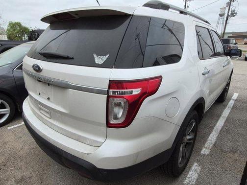 White Platinum Tri-Coat Metallic 2012 Ford Explorer Limited