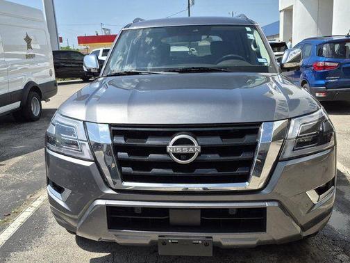 Gun Metallic 2024 Nissan Armada Platinum