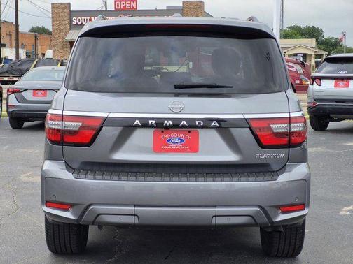 Gun Metallic 2024 Nissan Armada Platinum