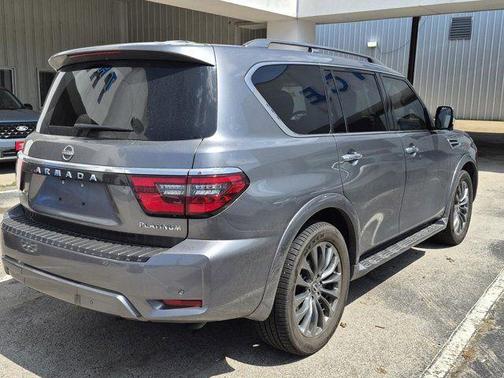 Gun Metallic 2024 Nissan Armada Platinum