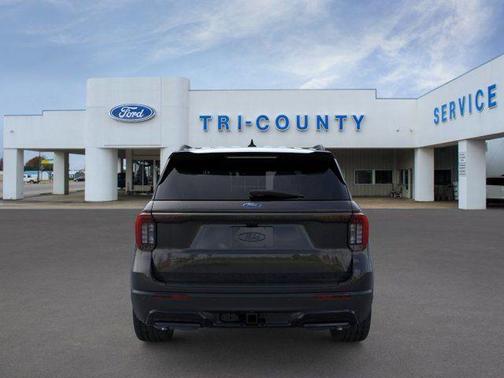Agate Black Metallic 2026 Ford Explorer ST-Line
