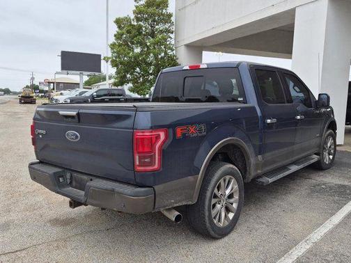 Blue Jeans Metallic 2016 Ford F-150 Lariat