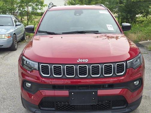 Red 2025 Jeep Compass Latitude