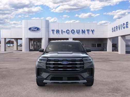 Agate Black Metallic 2026 Ford Explorer Active