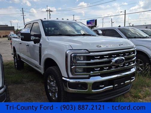 White Metallic 2024 Ford F-250 Lariat