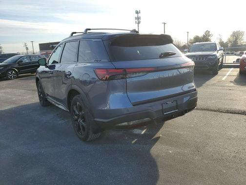 Moonbow Blue/Black Obsidian 2026 INFINITI QX60 AUTOGRAPH