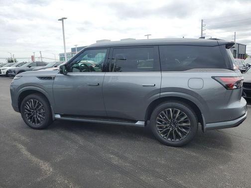 Dynamic Metal/Black Obsidian 2027 INFINITI QX80 AUTOGRAPH