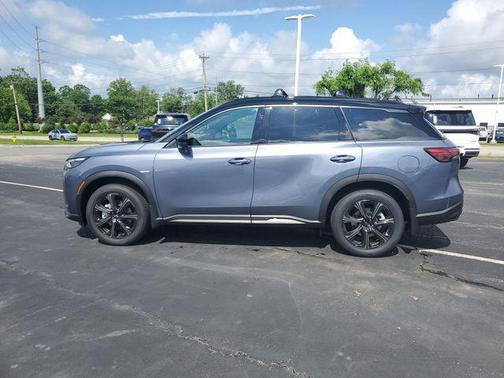 Moonbow Blue/Black Obsidian 2027 INFINITI QX60 AUTOGRAPH