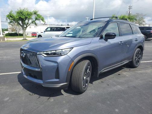 Moonbow Blue/Black Obsidian 2027 INFINITI QX60 AUTOGRAPH