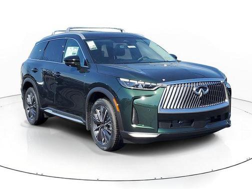 Deep Emerald 2026 INFINITI QX60 LUXE AWD