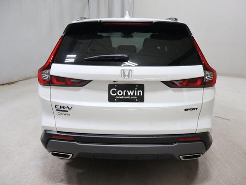 Platinum White Pearl 2026 Honda CR-V Hybrid Sport AWD